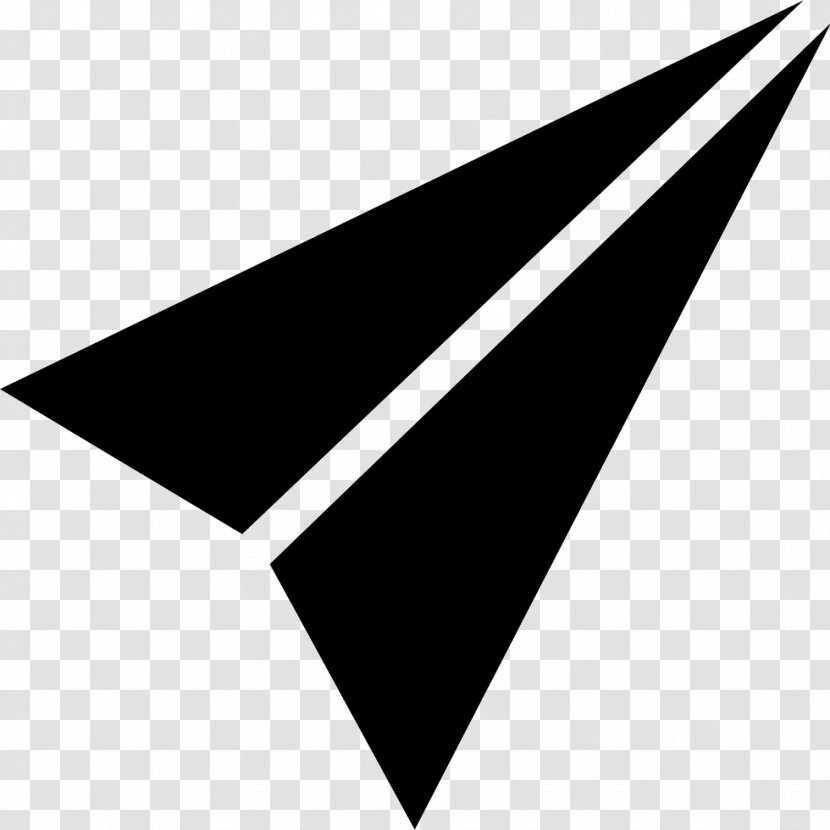 Airplane Paper Symbol - Point Transparent PNG