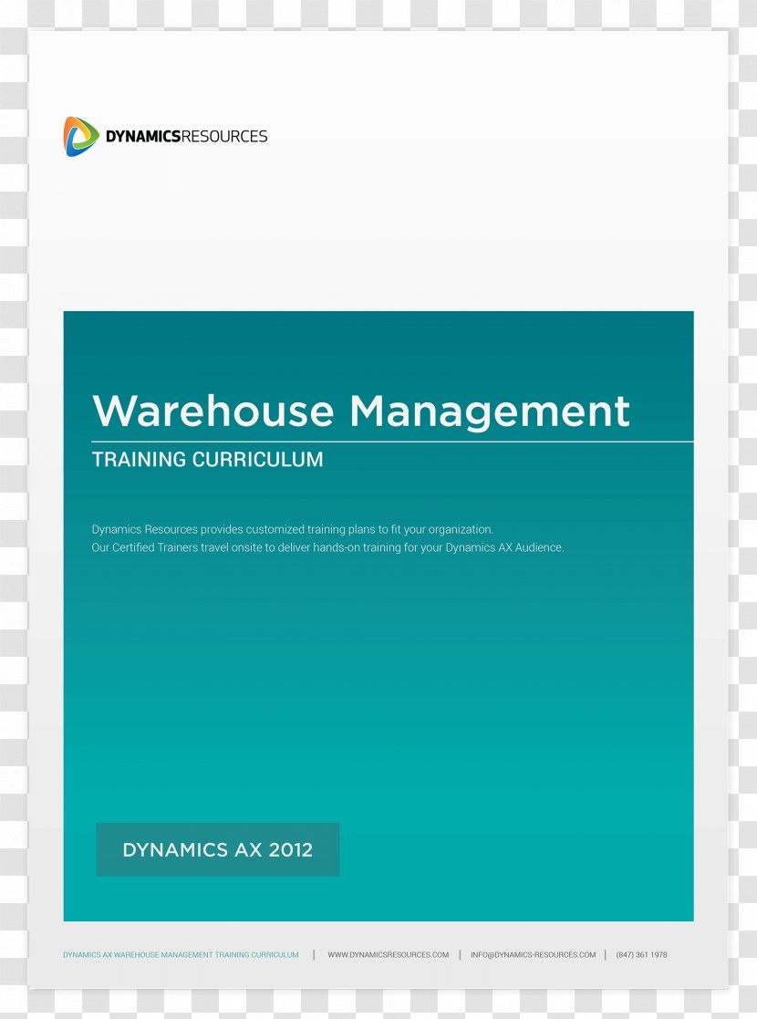 Dynamics Resources Training Logo Multimedia Brand - Warehouse Management Transparent PNG
