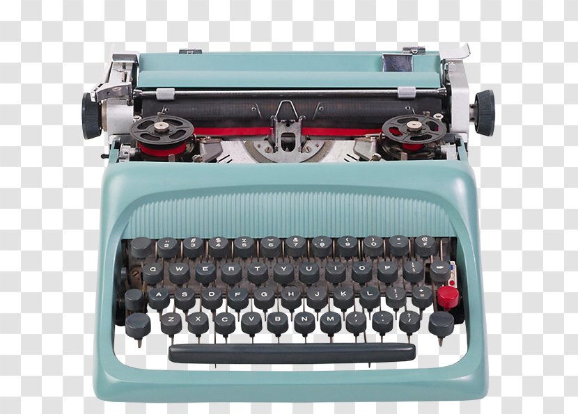 Budding Authors And Blooming Roses Typewriter Office Supplies Machine - By Transparent PNG