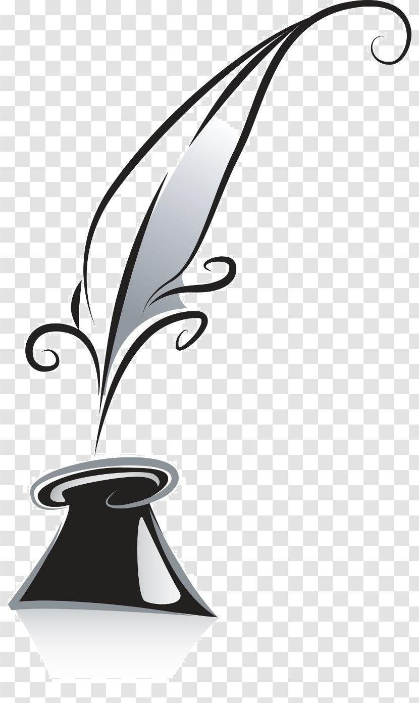 Quill Poetry Pen Name - Wing Transparent PNG