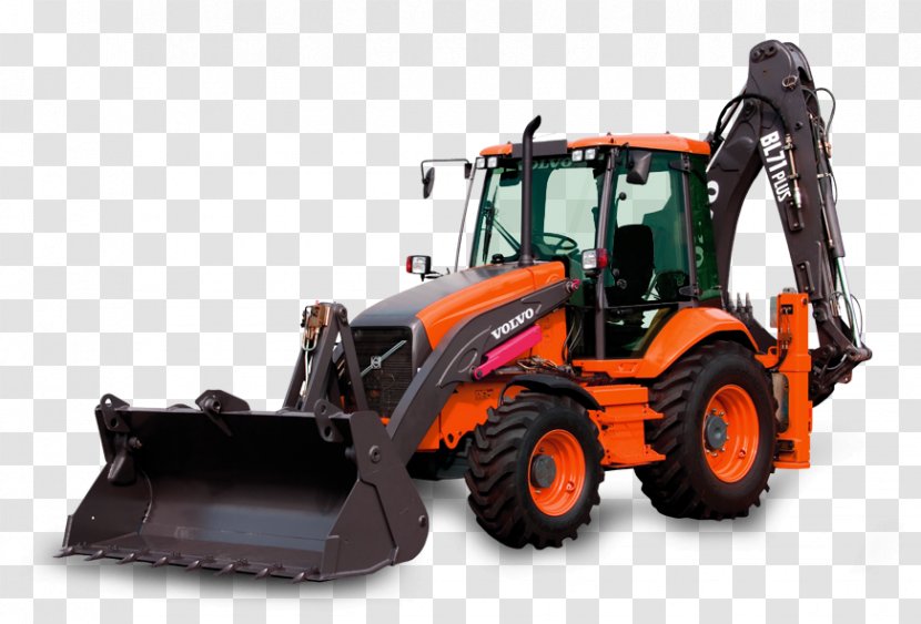 AB Volvo Backhoe Loader Excavator Cars Price - Construction Equipment Transparent PNG