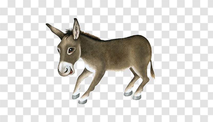 Dominick The Donkey Christmas Card Stock Illustration - Music - Cartoon Little Transparent PNG