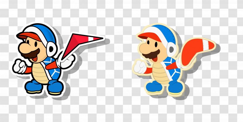 Super Mario World & Yoshi Galaxy 2 Paper Transparent PNG