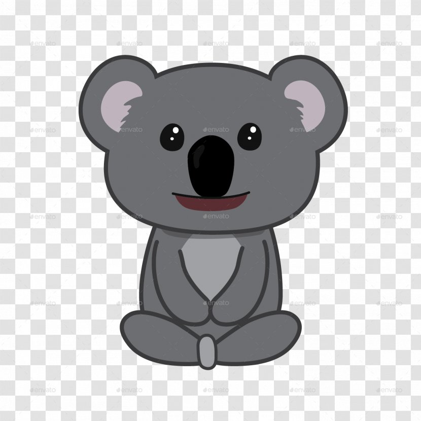 Koala Bear Giant Panda Animal - Heart - Elephant Rabbit Transparent PNG