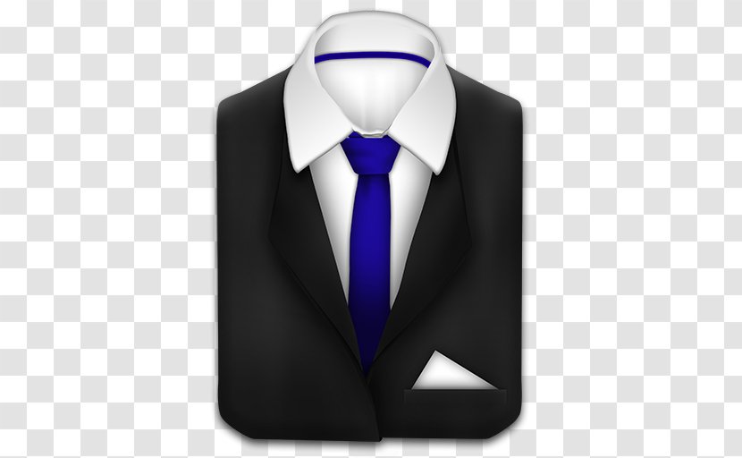 Necktie Suit Icon - Ico - Blue Tie Transparent PNG