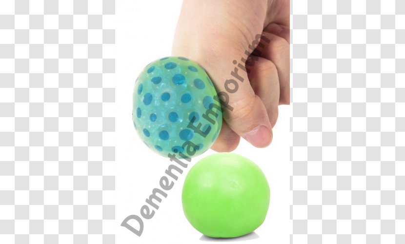 Stress Ball Water Bouncy Balls Toy - Natural Rubber Transparent PNG