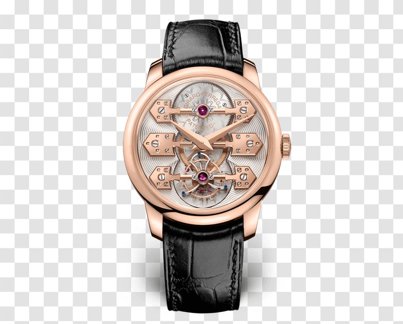 Girard-Perregaux Tourbillon Watch Horology Greubel Forsey - Constant Girard - Gold Medal Material Transparent PNG