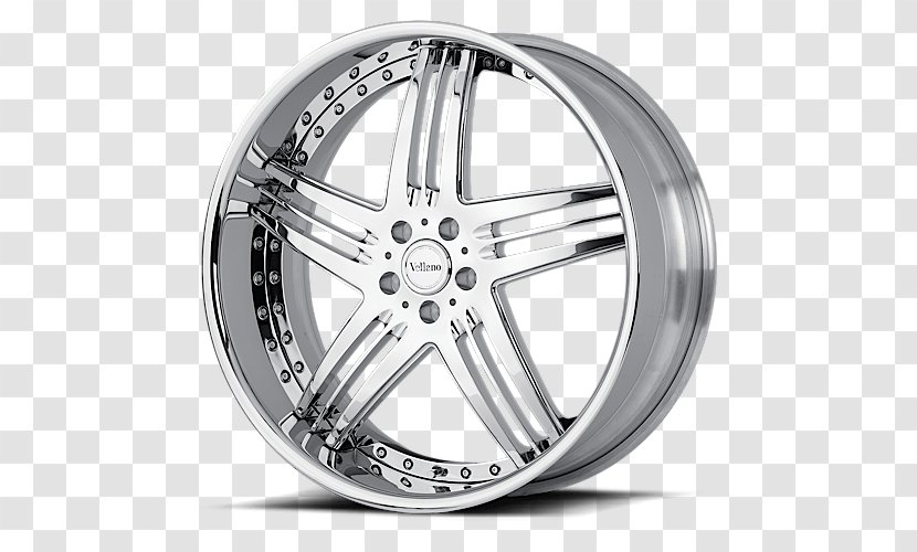 Alloy Wheel SPW, INC / VELLANO WHEELS Car Spoke - Tire Transparent PNG