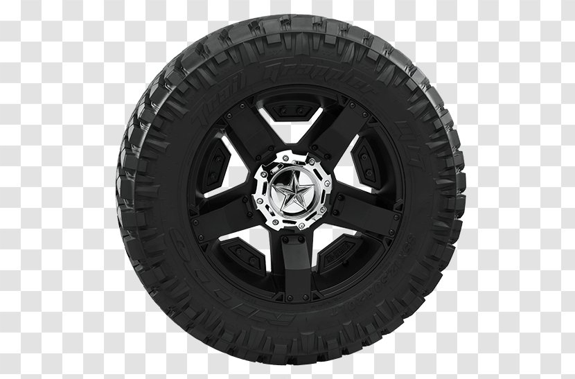 Tread Car Alloy Wheel Spoke Rim - Offroad Tire Transparent PNG