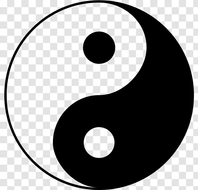 Yin And Yang Taoism Symbol Taijitu Chinese Philosophy - Understanding Transparent PNG