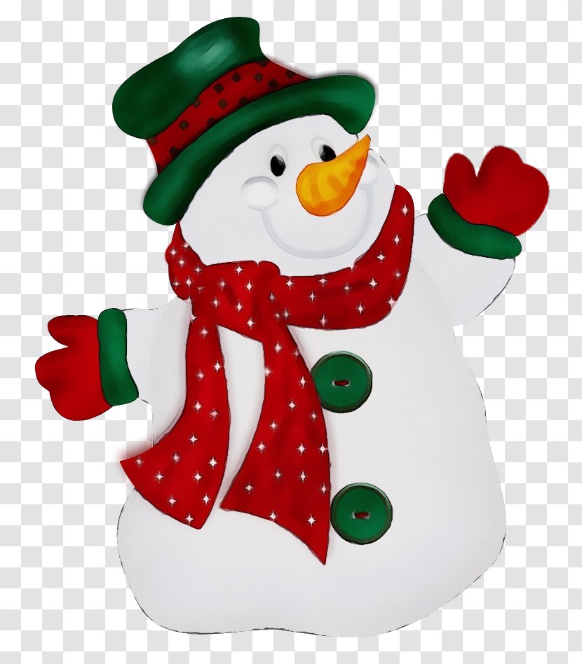 Christmas Decoration - Snowman Transparent PNG