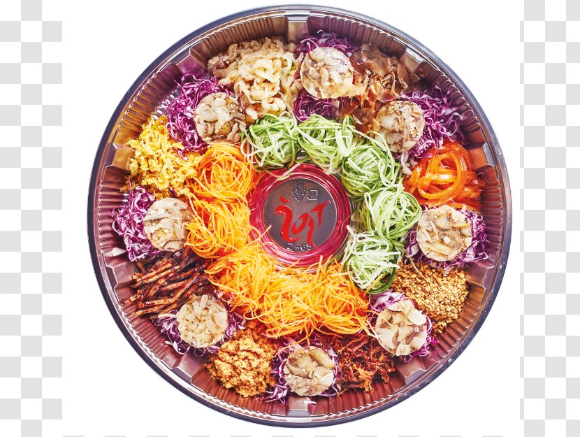 Vegetarian Cuisine Yusheng Chinese Hainanese Chicken Rice Asian - Fish - Sashimi Lobster Transparent PNG