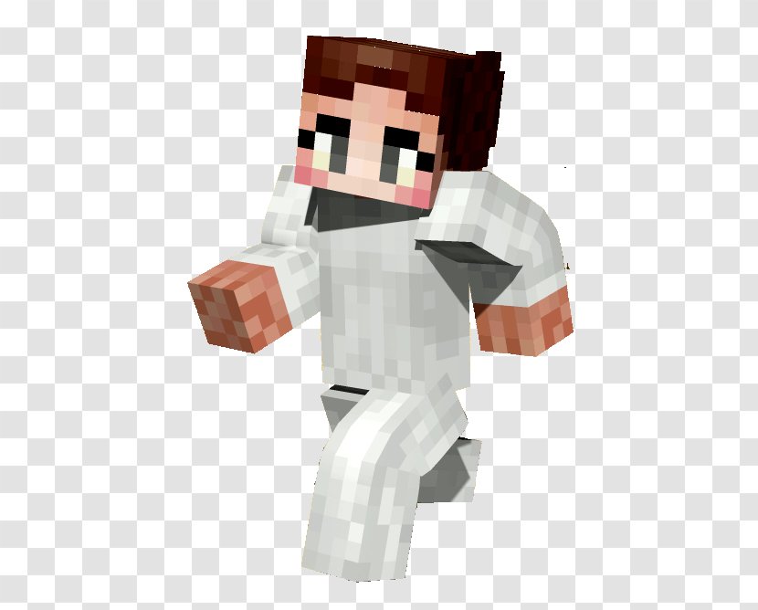 Leia Organa Minecraft Padmé Amidala Luke Skywalker Princess - Alderaan Transparent PNG