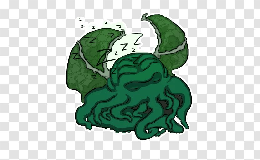 Sticker Cthulhu Telegram - Organism Transparent PNG