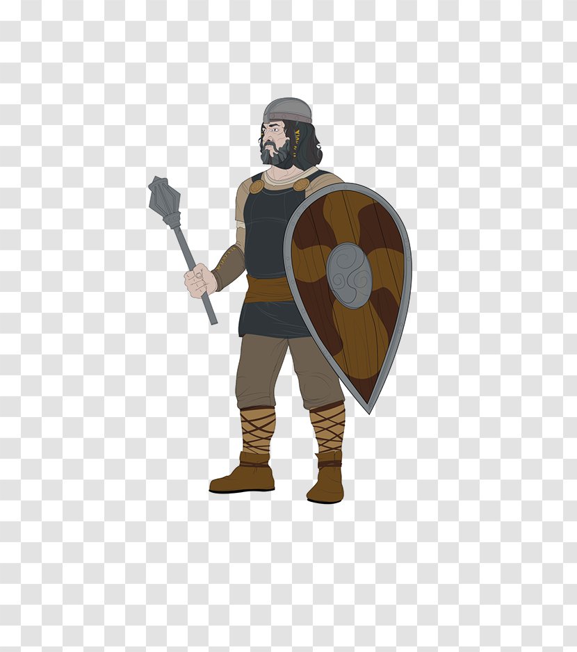 Outerwear Cartoon Character - Viking Illustration Transparent PNG