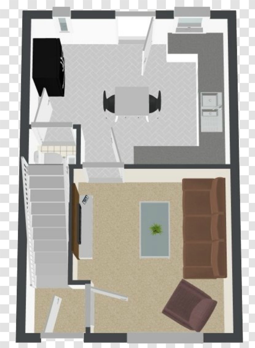 Architecture Floor Plan - Real Estate - Ground Transparent PNG