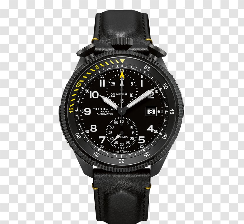 Hamilton Watch Company Khaki Field Quartz King Chronograph - Strap Transparent PNG