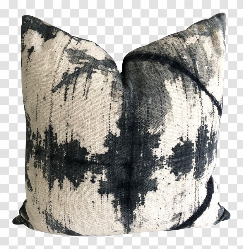 Throw Pillows Cushion - Textile - Malian Mud Cloth Transparent PNG