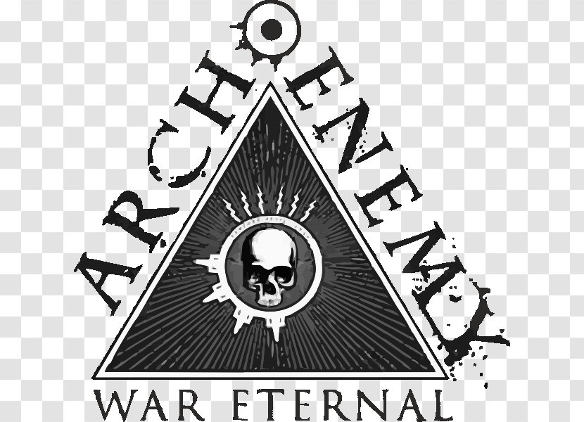 Logo Arch Enemy Font Brand Line - Monochrome Transparent PNG