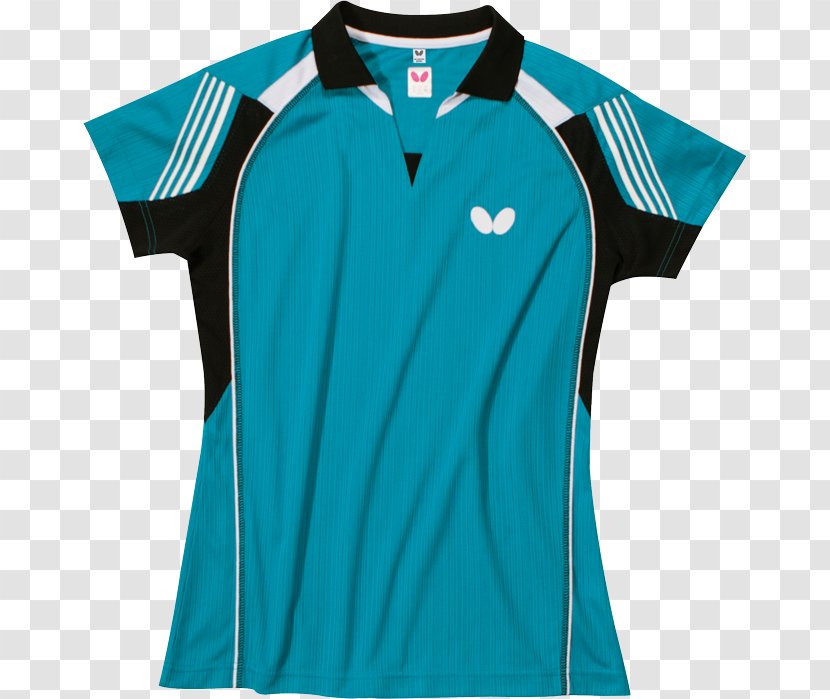 T-shirt Clothing Polo Shirt Sportswear - Blue Transparent PNG