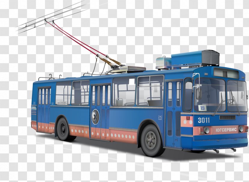 Trolleybus Trolejbusy W Bobrujsku Transport - Motor Vehicle - Bus Transparent PNG