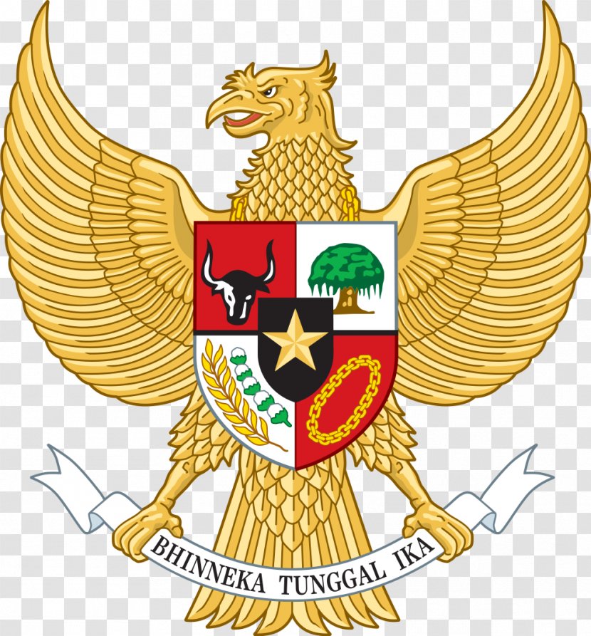 National Emblem Of Indonesia Garuda Symbol Pancasila Transparent PNG
