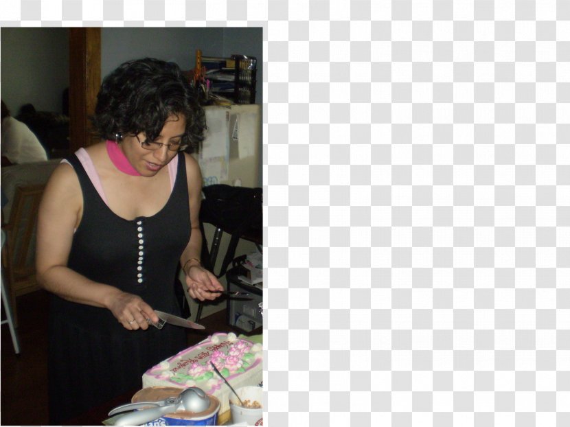Glasses Black Hair Textile - Cartoon - Cake Cutting Transparent PNG