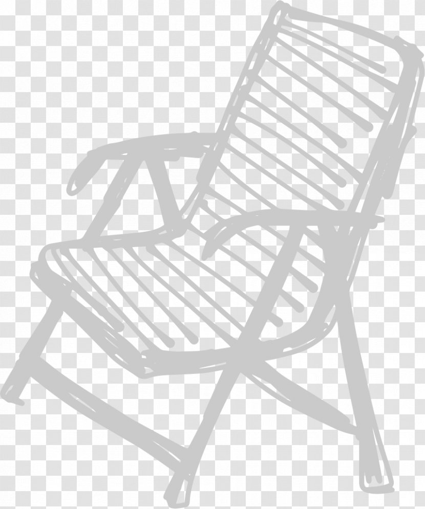 Chair Seat Sidewalk Chalk - White - Hand-painted Vector Transparent PNG