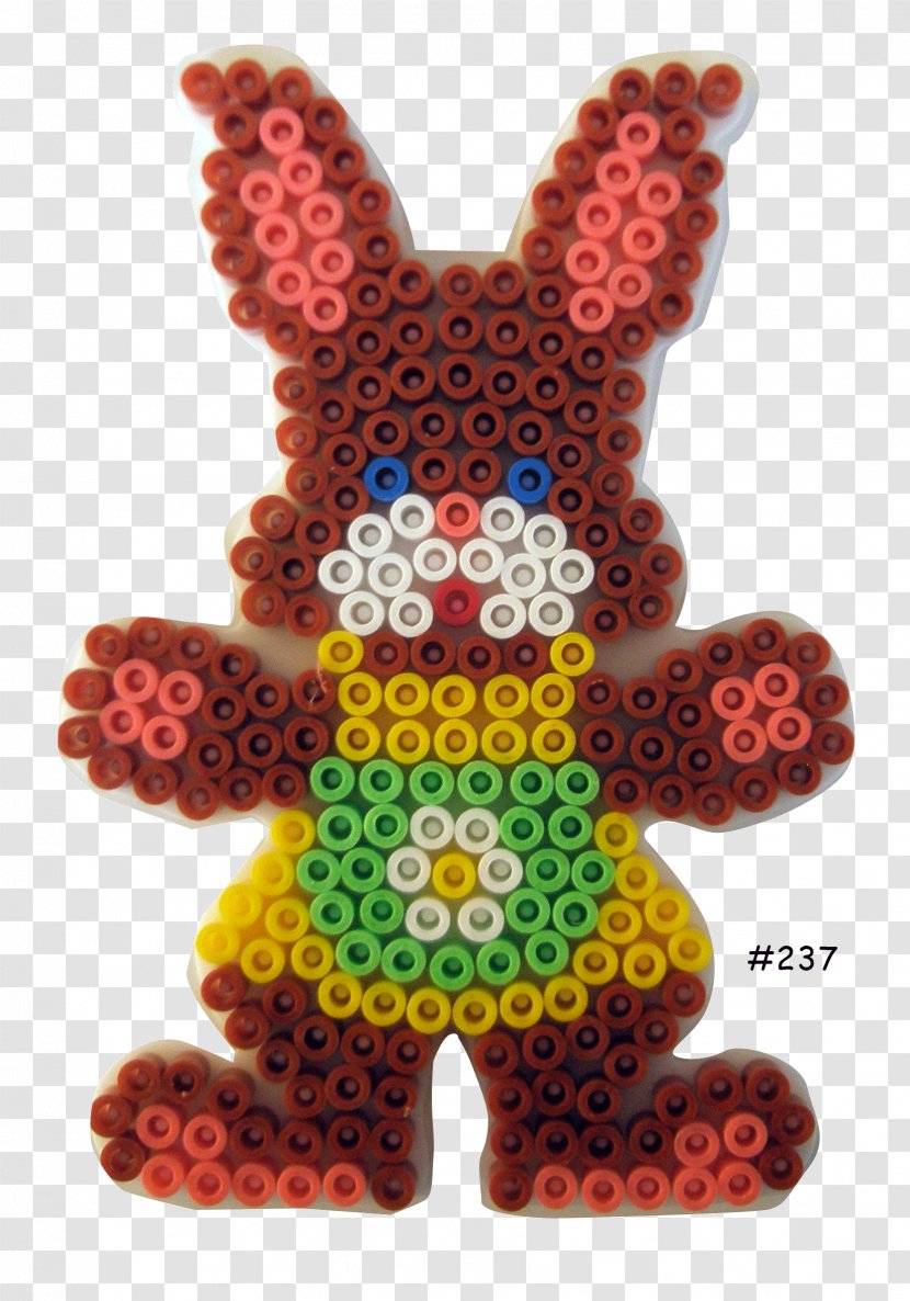Hama Beads Creativ Company Pegboard - Washer - Shape Cow Bügelperlen Haft KrzyżykowyEaster Bunny Patterns Transparent PNG