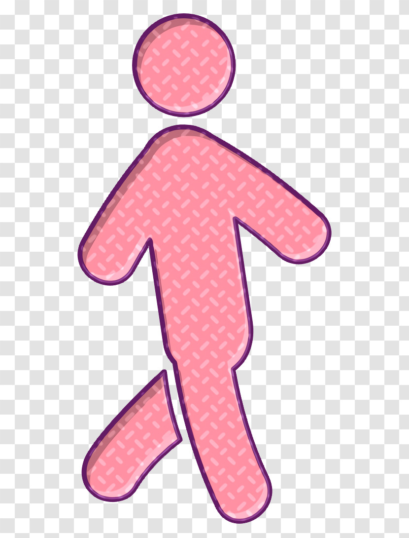 People Icon Walk Icon Person Walking Icon Transparent PNG