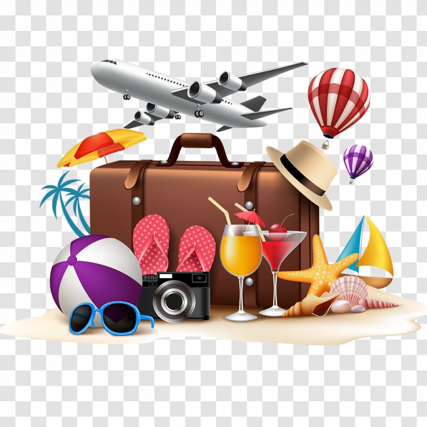 Poster Summer Vacation - Stock Photography - Creative Travel Transparent PNG