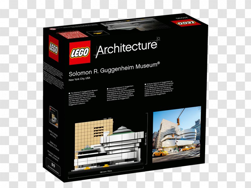 LEGO 21035 Architecture Solomon R. Guggenheim Museum Lego - 21029 Buckingham Palace - Building Transparent PNG