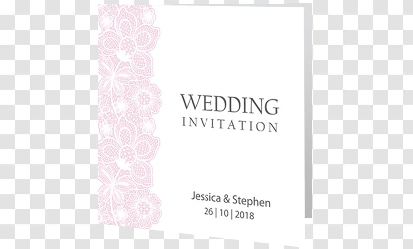 Wedding Invitation Paper Lace Letter - 2018 Card Watercolor Transparent PNG