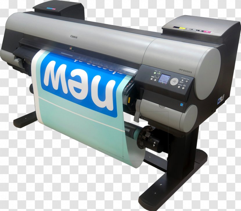 Paper Wide-format Printer Digital Printing - Machine Transparent PNG
