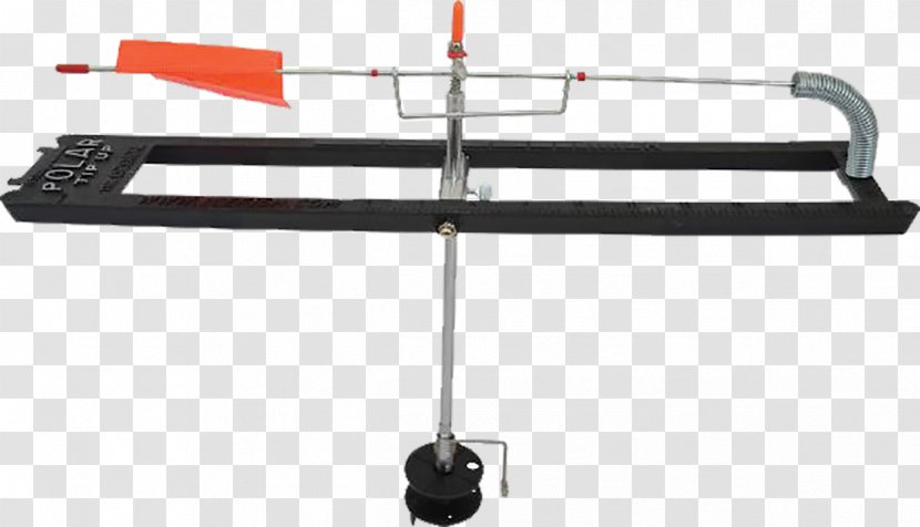 Tip-up Augers Ice Fishing Rig Transparent PNG