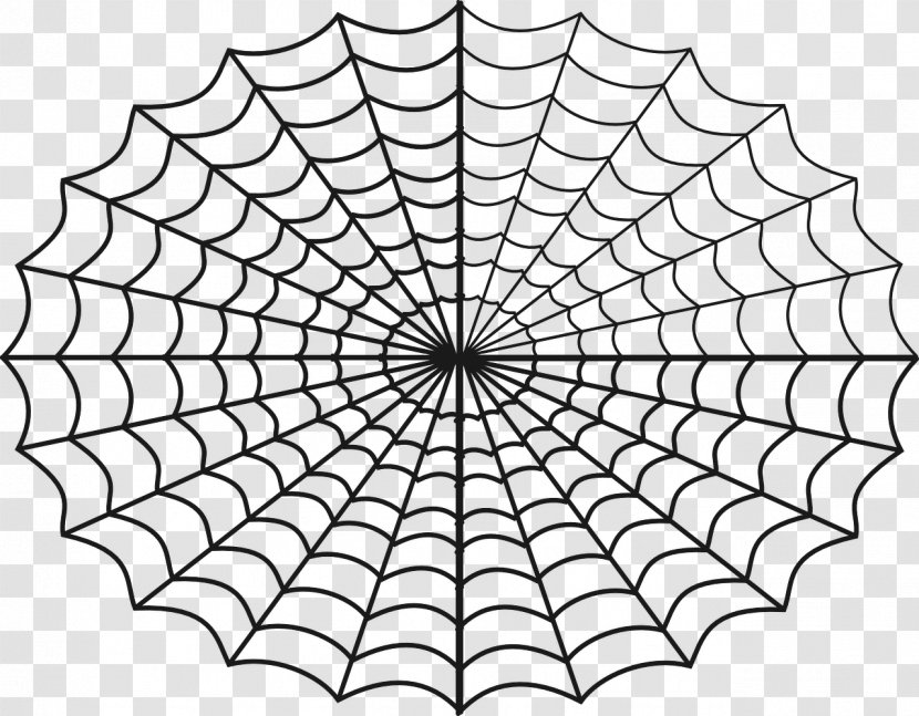 Spider Web Southern Black Widow Clip Art - And White Transparent PNG