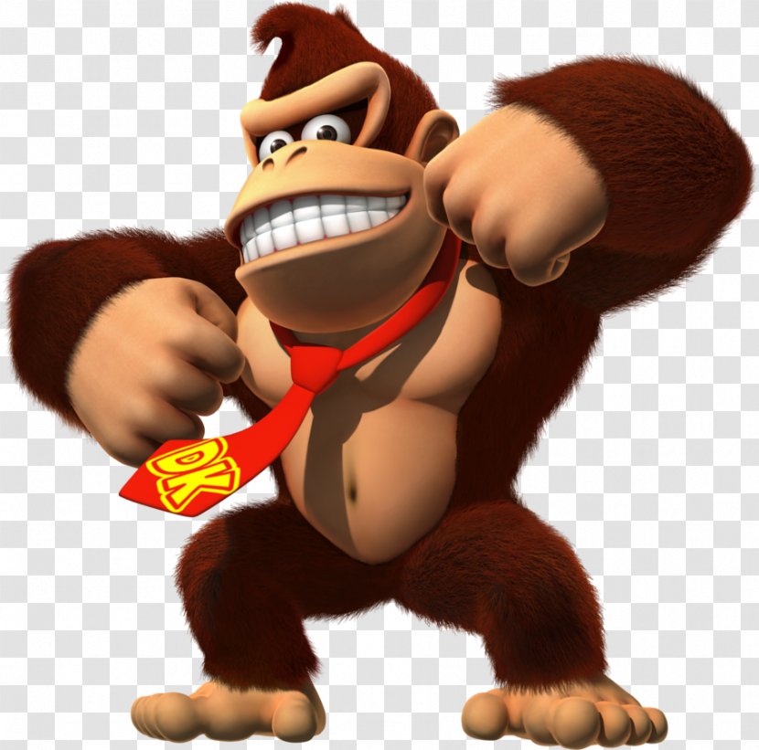 Donkey Kong Country Returns 3: Dixie Kong's Double Trouble! Wii - Mammal Transparent PNG