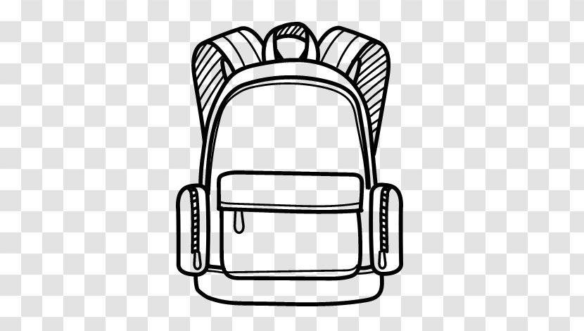 Backpack Drawing Coloring Book School - Shoe Transparent PNG