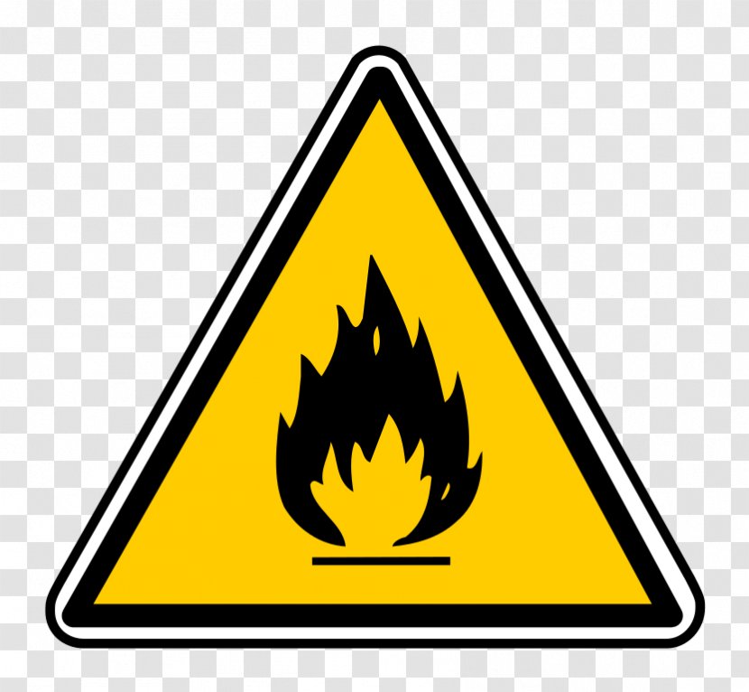 Combustibility And Flammability Sign Symbol Flammable Liquid - Safety - Svg Gallery Transparent PNG