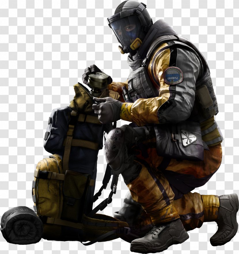 Tom Clancy's Rainbow Six Lion Ubisoft Siege Operation Blood Orchid Video Games - Electronic Sports - Clancys Transparent PNG
