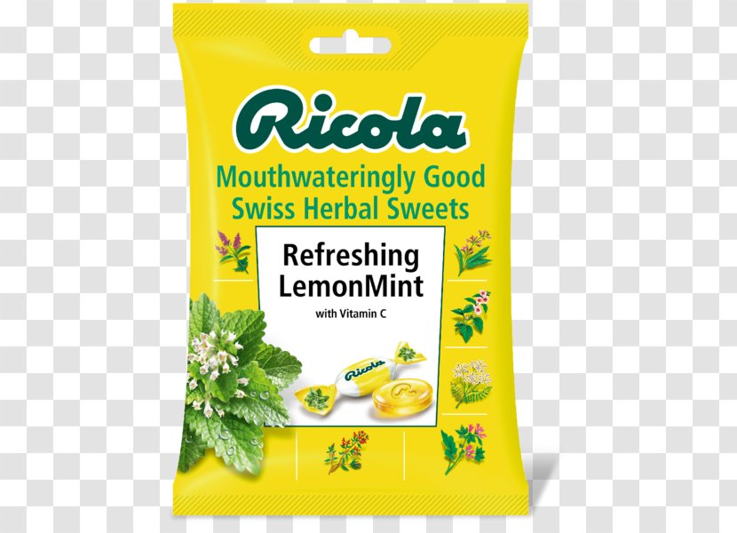 Liquorice Ricola Throat Lozenge Herb Lemon Balm - Natural Foods - Eastern Sweets Transparent PNG