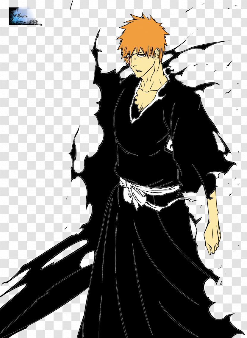 Ichigo Kurosaki Yoruichi Shihouin Zangetsu Bleach -: Love Me Bitterly Loth Sweetly - Watercolor Transparent PNG