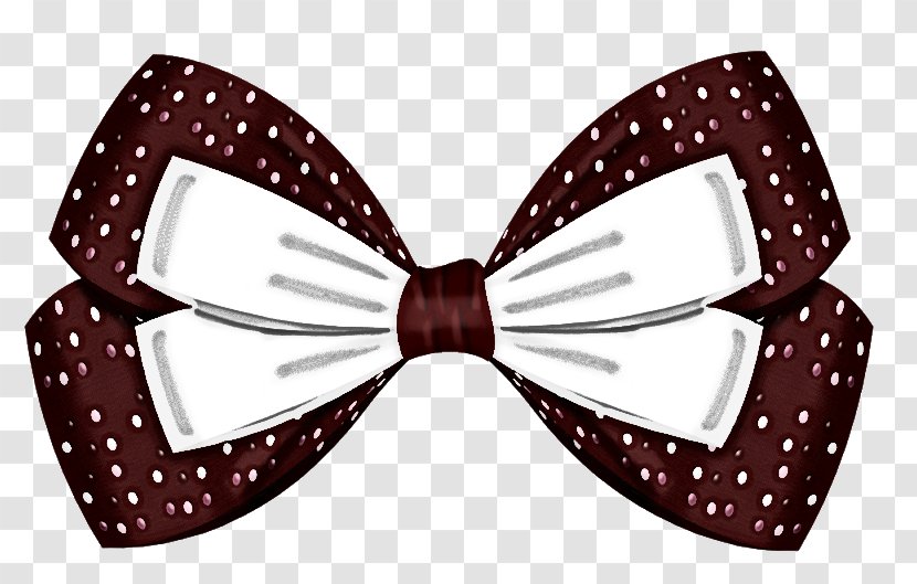Ribbon Bow - Necktie - Polka Dot Costume Accessory Transparent PNG