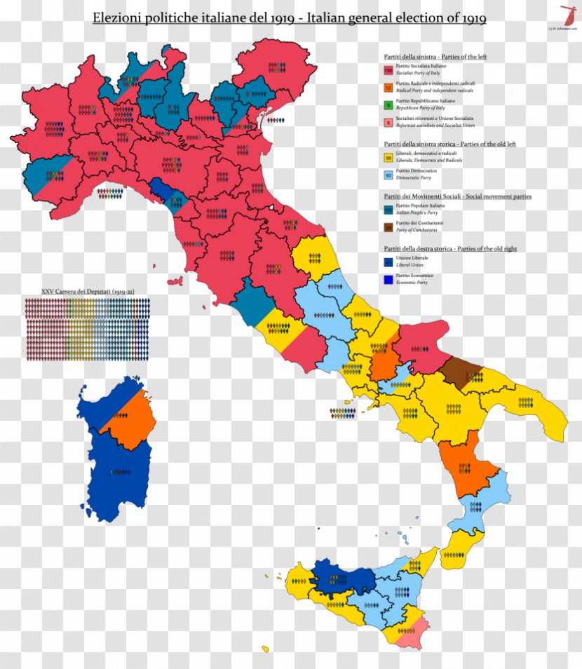Italian General Election, 2018 Regions Of Italy Derbyshire County Council Elections 2017 Local Elections, - Geography Transparent PNG