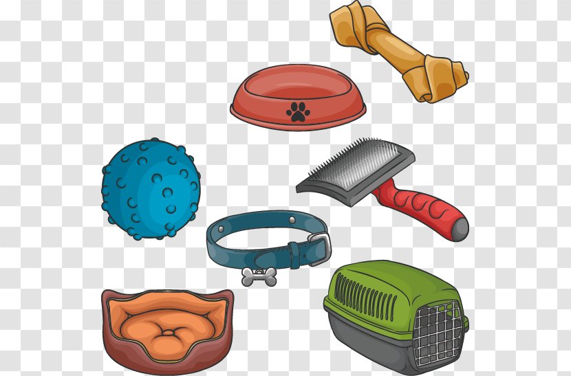 Vector Painted Pet Supplies - Clip Art Transparent PNG