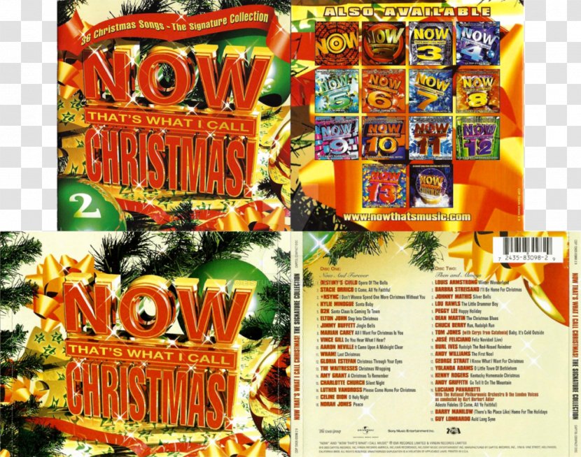 Now That's What I Call Music! Christmas!: The Signature Collection Country Album - Flower - Christmas Transparent PNG