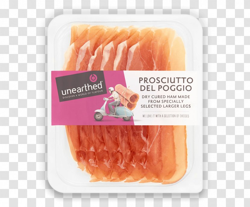 Prosciutto Ham Italian Cuisine Delicatessen Salami - Heart Transparent PNG