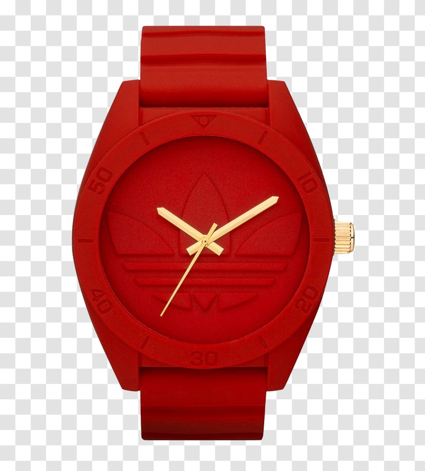 Tracksuit Adidas Originals Watch Strap - Accessory - Red Watches Transparent PNG