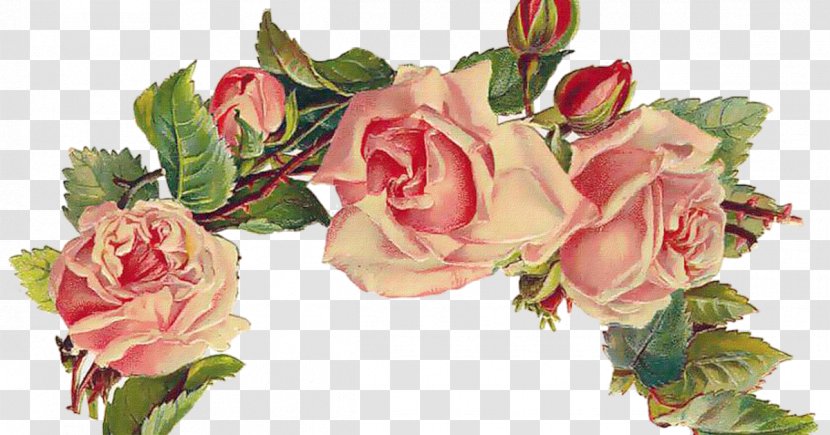 Post Cards Vintage Clothing Rose Greeting & Note Clip Art - Artificial Flower Transparent PNG