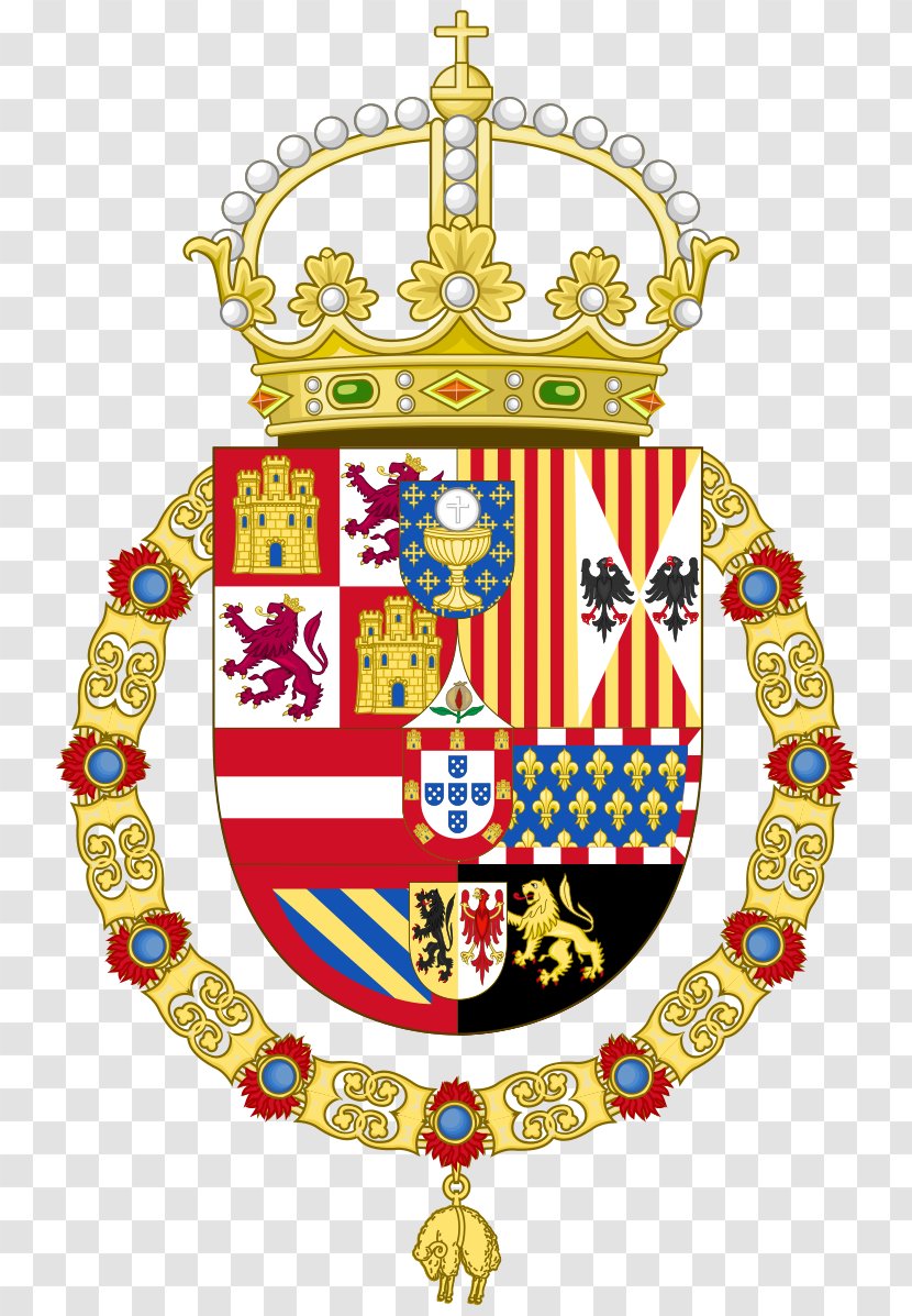 Coat Of Arms Spain The King Monarch - Crest - Unity Portugal Transparent PNG